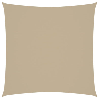 Vidaxl zonnescherm vierkant 3x3 m oxford stof beige