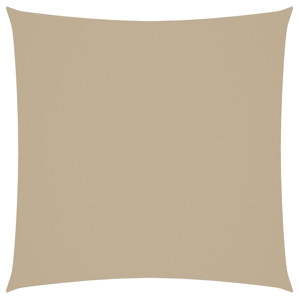 Vidaxl zonnescherm vierkant 7x7 m oxford stof beige