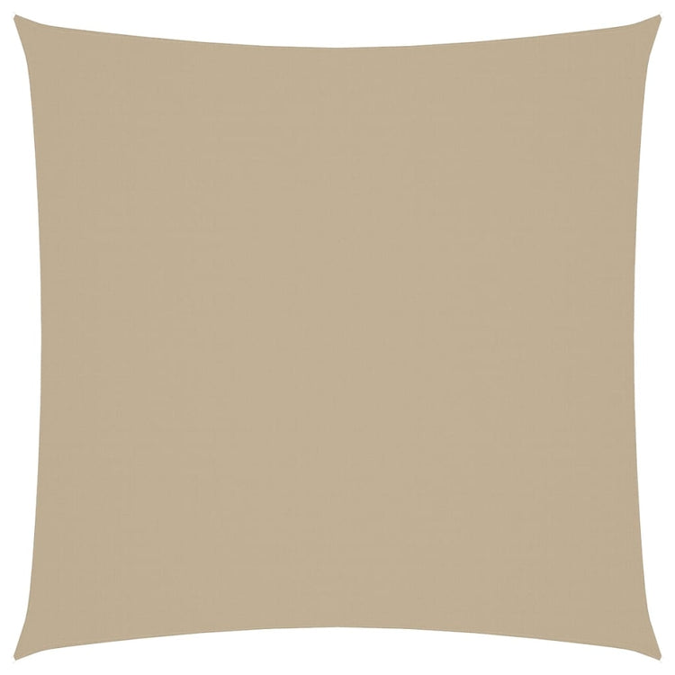 Vidaxl zonnescherm vierkant 7x7 m oxford stof beige