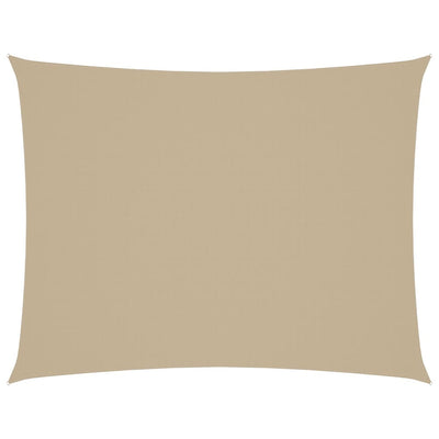 Vidaxl zonnescherm rechthoekig 2x3 m oxford stof beige