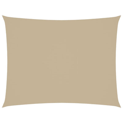 Vidaxl zonnescherm rechthoekig 2x3,5 m oxford stof beige