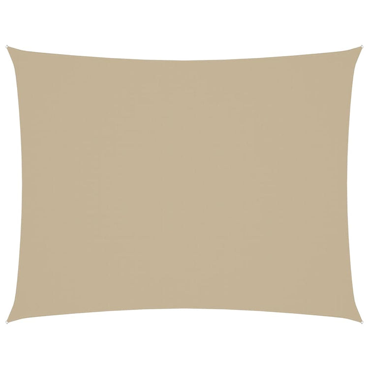 Vidaxl zonnescherm rechthoekig 2x3,5 m oxford stof beige
