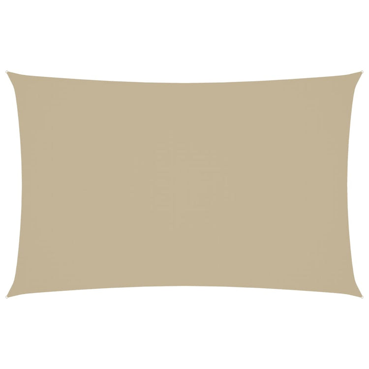 Vidaxl zonnescherm rechthoekig 2x5 m oxford stof beige