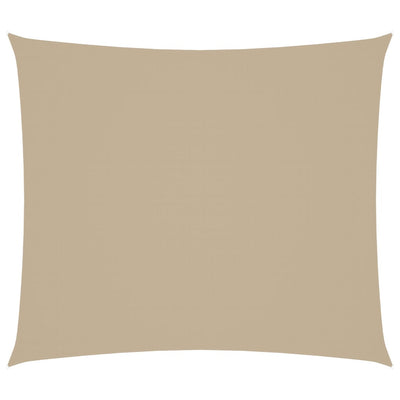 Vidaxl zonnescherm rechthoekig 2,5x3 m oxford stof beige