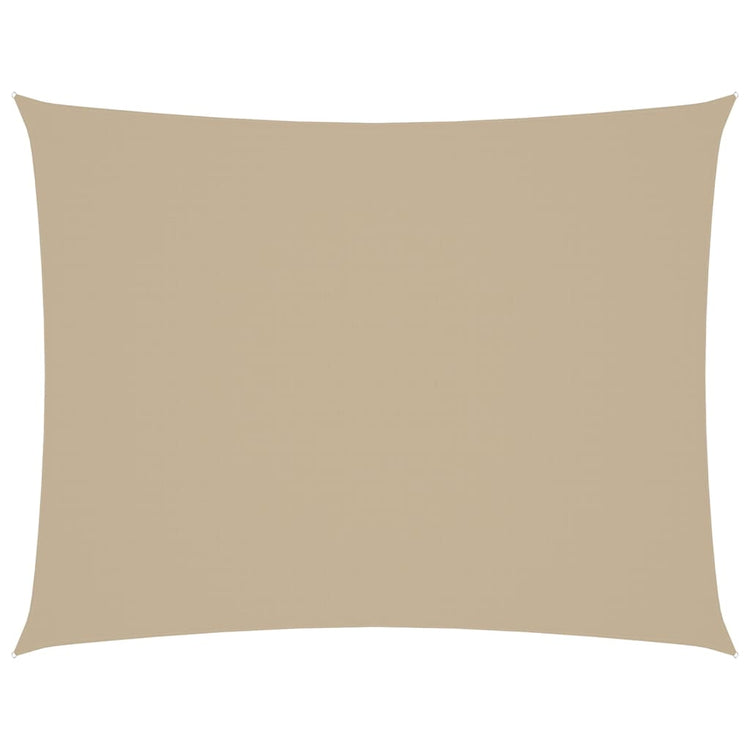 Vidaxl zonnescherm rechthoekig 2,5x3,5 m oxford stof beige