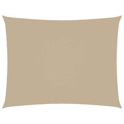 Vidaxl zonnescherm rechthoekig 2,5x4 m oxford stof beige