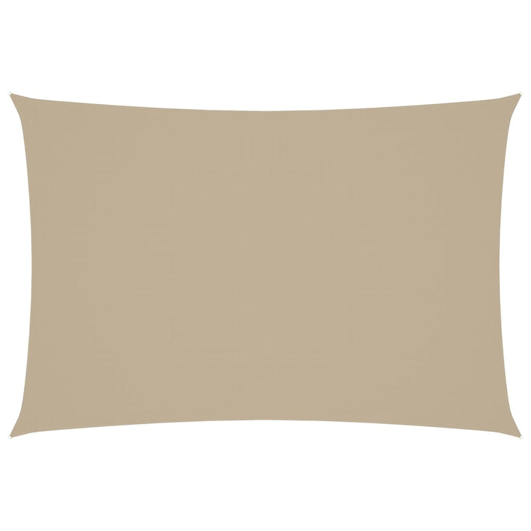 Vidaxl zonnescherm rechthoekig 2,5x4,5 m oxford stof beige