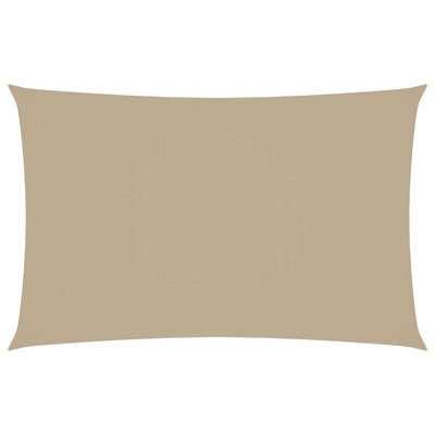 Vidaxl zonnescherm rechthoekig 2,5x5 m oxford stof beige