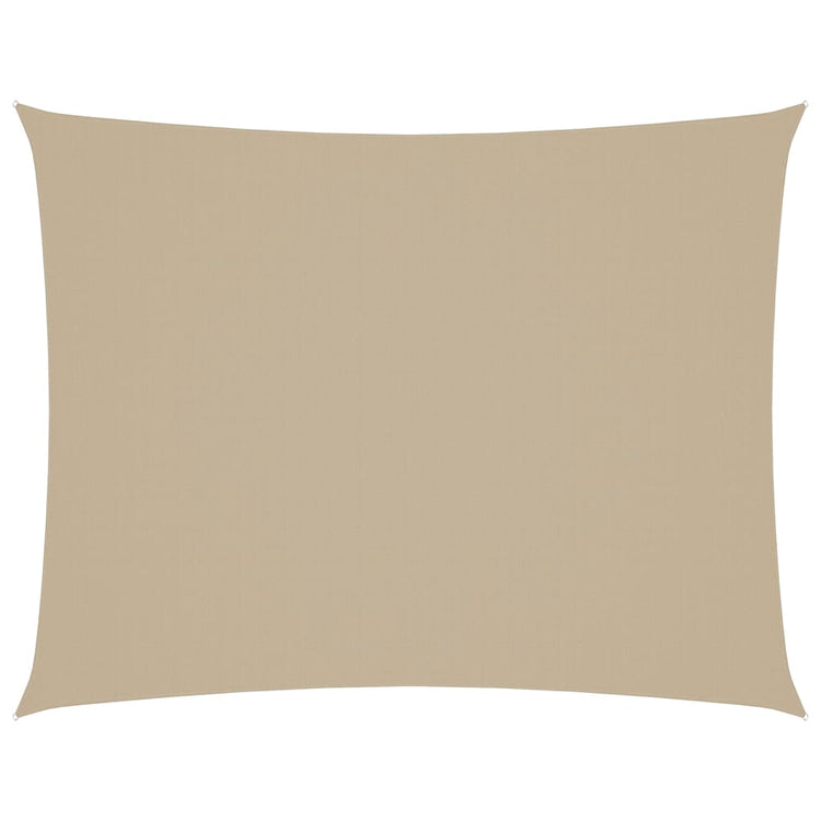 Vidaxl zonnescherm rechthoekig 3x4 m oxford stof beige