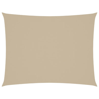 Vidaxl zonnescherm rechthoekig 3x4,5 m oxford stof beige