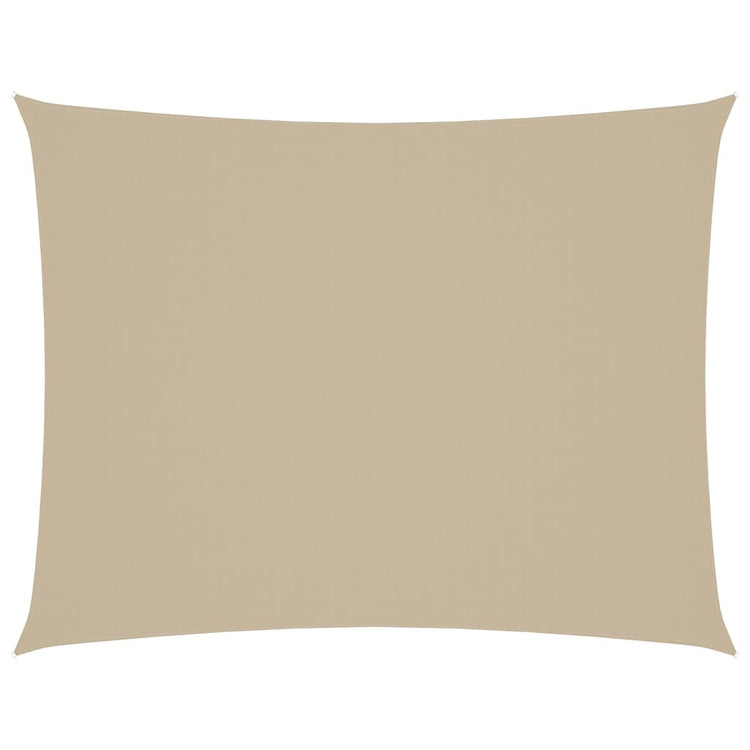 Vidaxl zonnescherm rechthoekig 3x4,5 m oxford stof beige
