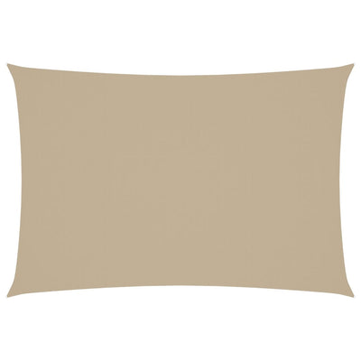 Vidaxl zonnescherm rechthoekig 3x5 m oxford stof beige