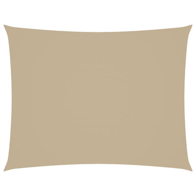 Vidaxl zonnescherm rechthoekig 3,5x5 m oxford stof beige