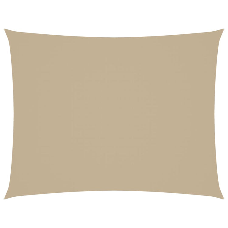 Vidaxl zonnescherm rechthoekig 3,5x5 m oxford stof beige