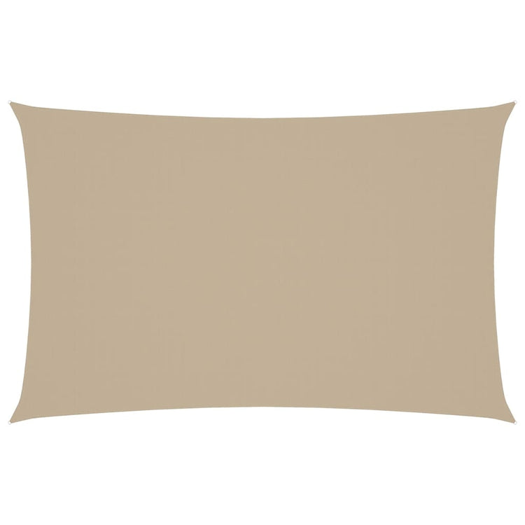 Vidaxl zonnescherm rechthoekig 4x7 m oxford stof beige