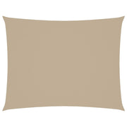 Vidaxl zonnescherm rechthoekig 5x6 m oxford stof beige - afbeelding 2
