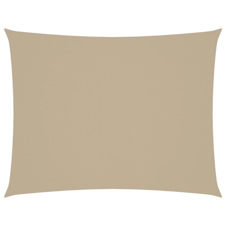 Vidaxl zonnescherm rechthoekig 5x7 m oxford stof beige