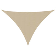 Vidaxl zonnescherm driehoekig 2,5x2,5x3,5 m oxford stof beige - afbeelding 2