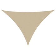 Vidaxl zonnescherm driehoekig 3x3x4,24 m oxford stof beige - afbeelding 2