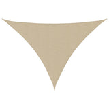Vidaxl zonnescherm driehoekig 3x3x4,24 m oxford stof beige - afbeelding 2