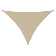 Vidaxl zonnescherm driehoekig 4x5x6,4 m oxford stof beige - afbeelding 2
