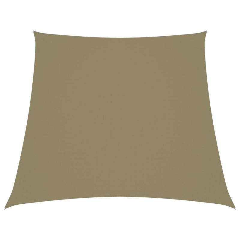 Vidaxl zonnezeil trapezium 2 4x3 m oxford stof beige