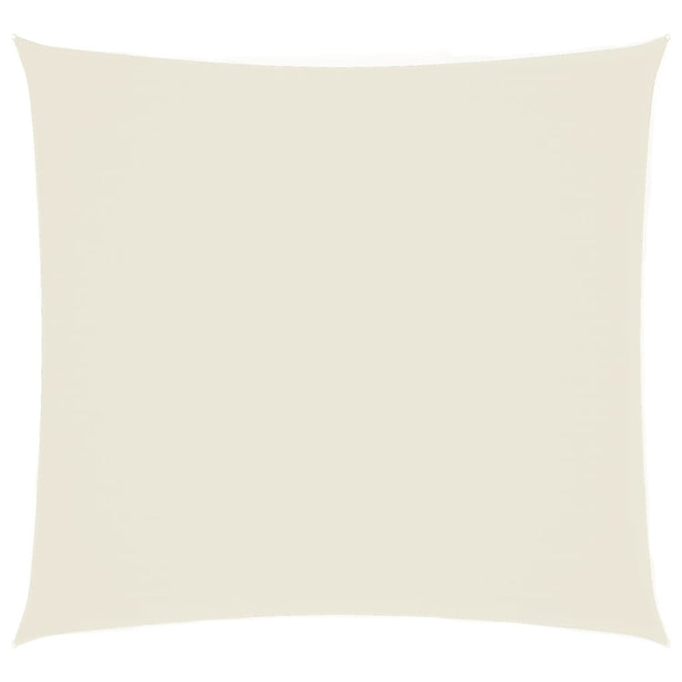 Vidaxl zonnescherm vierkant 2,5x2,5 m oxford stof crèmekleurig