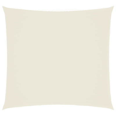 Vidaxl zonnescherm vierkant 2,5x2,5 m oxford stof crèmekleurig