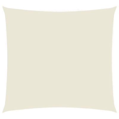 Vidaxl zonnescherm vierkant 7x7 m oxford stof crèmekleurig
