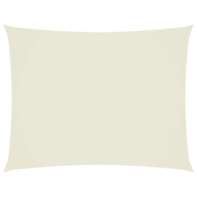 Vidaxl zonnescherm rechthoekig 3x6 m oxford stof crèmekleurig