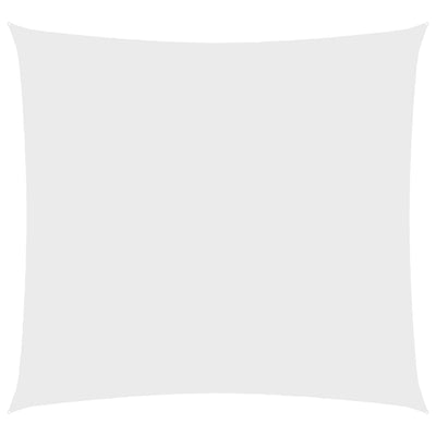 Vidaxl zonnescherm vierkant 3,6x3,6 m oxford stof wit