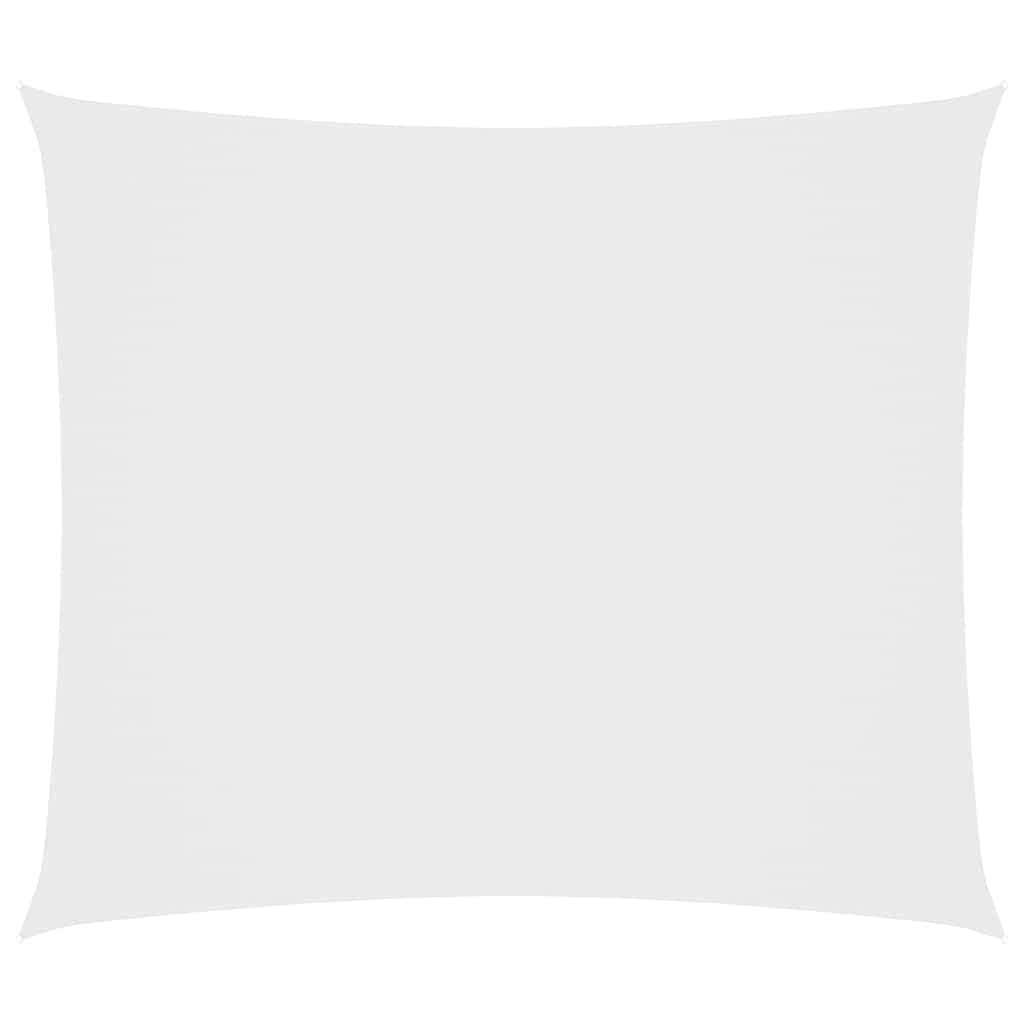 Vidaxl zonnescherm rechthoekig 2x2,5 m oxford stof wit