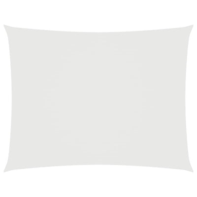 Vidaxl zonnescherm rechthoekig 2,5x3,5 m oxford stof wit