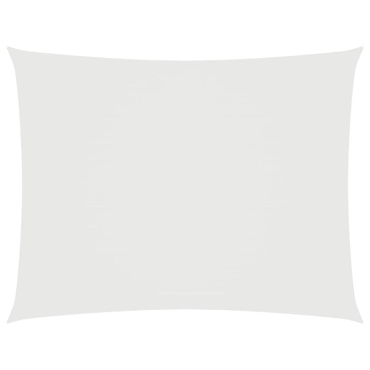 Vidaxl zonnescherm rechthoekig 2,5x3,5 m oxford stof wit