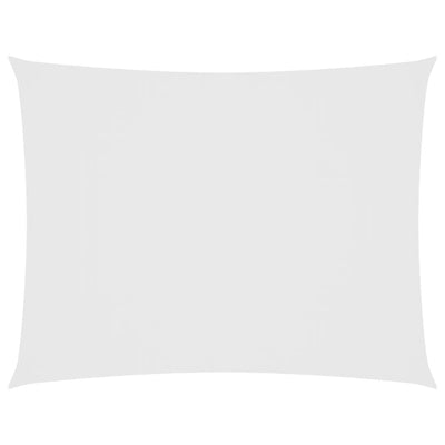 Vidaxl zonnescherm rechthoekig 2,5x4 m oxford stof wit
