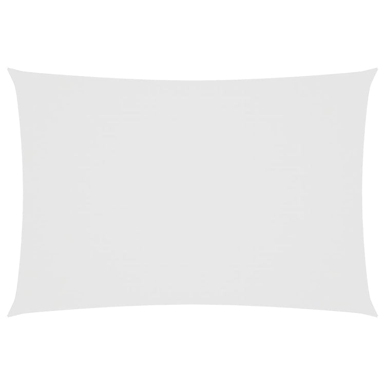 Vidaxl zonnescherm rechthoekig 2,5x4,5 m oxford stof wit