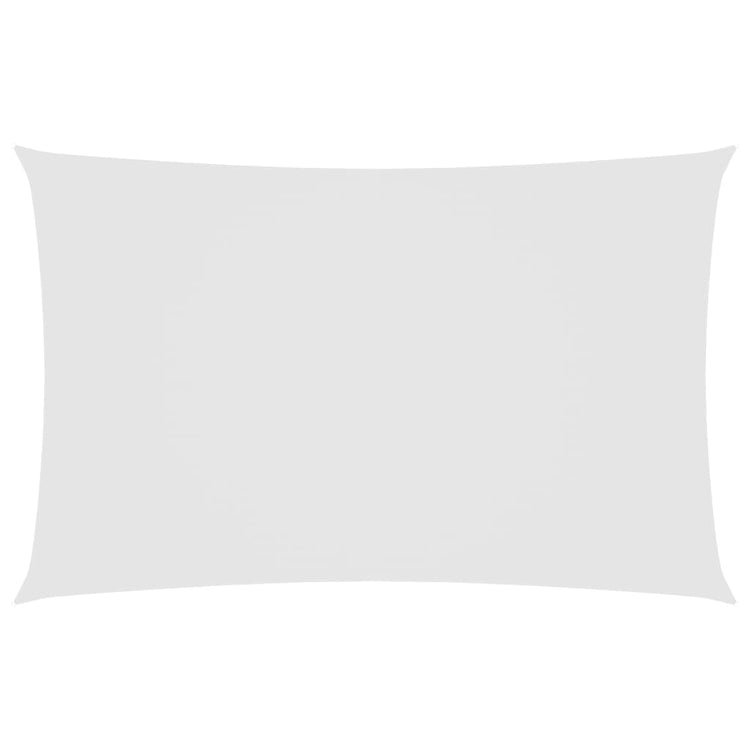 Vidaxl zonnescherm rechthoekig 2,5x5 m oxford stof wit