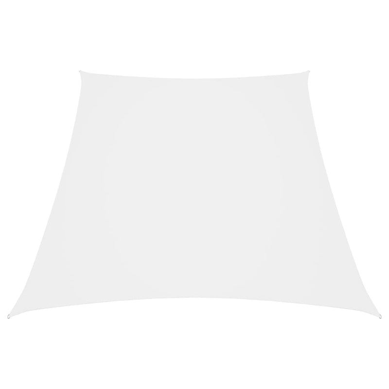 Vidaxl zonnezeil trapezium 2 4x3 m oxford stof wit
