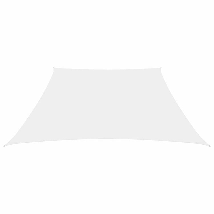 Vidaxl zonnescherm trapezium 3 4x3 m oxford stof wit
