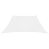 Vidaxl zonnescherm trapezium 4 5x4 m oxford stof wit