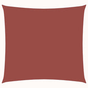 Vidaxl zonnescherm vierkant 4x4 m oxford stof terracottakleurig - afbeelding 2