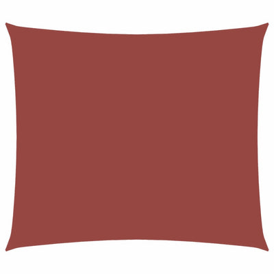 Vidaxl zonnescherm rechthoekig 2,5x3,5 m oxford stof terracottakleurig