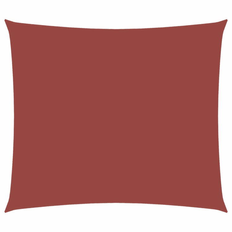 Vidaxl zonnescherm rechthoekig 2,5x3,5 m oxford stof terracottakleurig