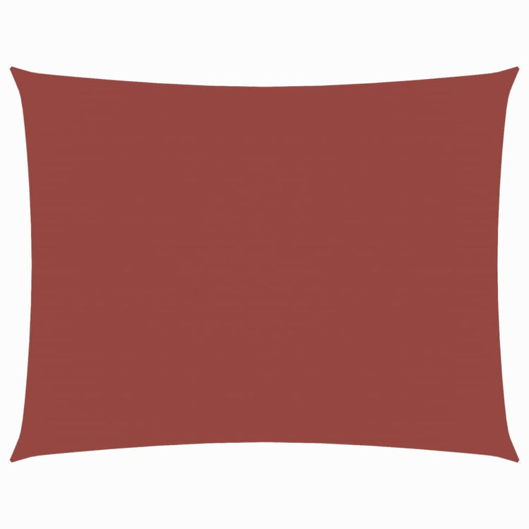 Vidaxl zonnescherm rechthoekig 2,5x4 m oxford stof terracottakleurig