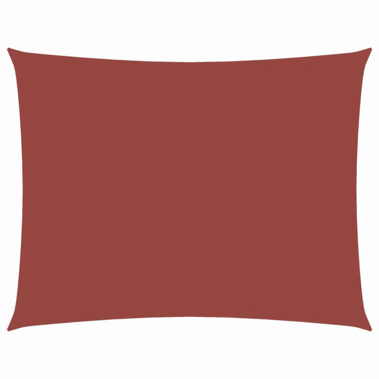 Vidaxl zonnescherm rechthoekig 3x4 m oxford stof terracottakleurig