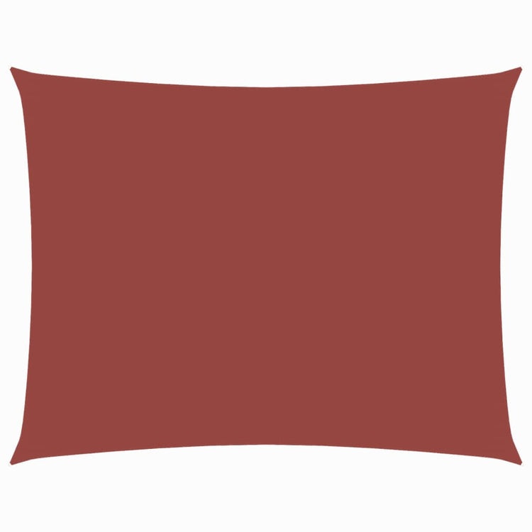 Vidaxl zonnescherm rechthoekig 3x5 m oxford stof terracottakleurig
