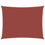 Vidaxl zonnescherm rechthoekig 3,5x4,5 m oxford stof terracottakleurig - afbeelding 2