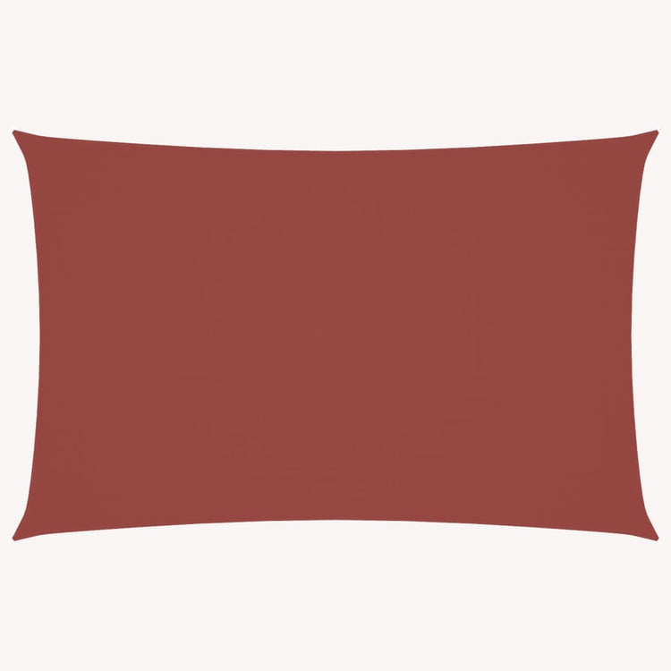 Vidaxl zonnescherm rechthoekig 5x7 m oxford stof terracottakleurig