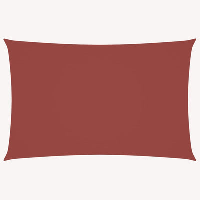 Vidaxl zonnescherm rechthoekig 5x7 m oxford stof terracottakleurig