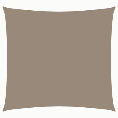 Vidaxl zonnescherm vierkant 3x3 m oxford stof taupe